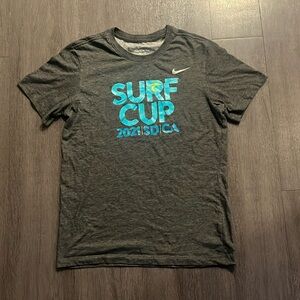 Nike Surf Cup 2021 SD CA grey and blue t-shirt #surfing